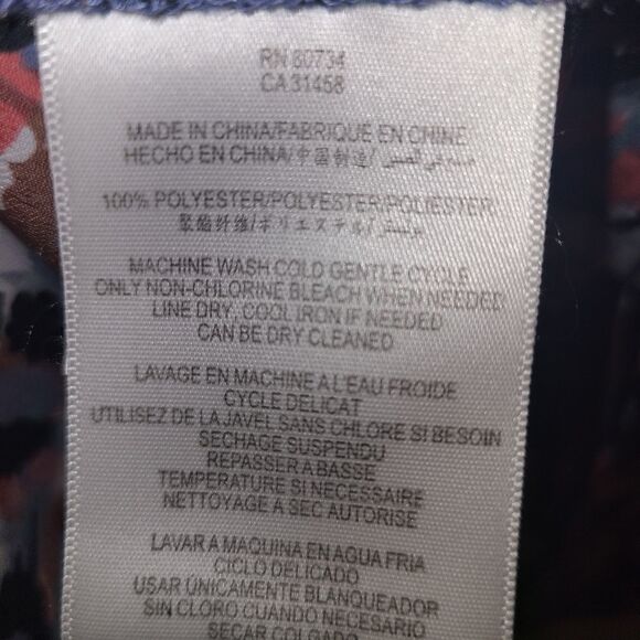 BCBGeneration Print Polyester Top  - Picture 4 of 5